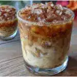 brown sugar cinnamon oat milk iced latte - featured image