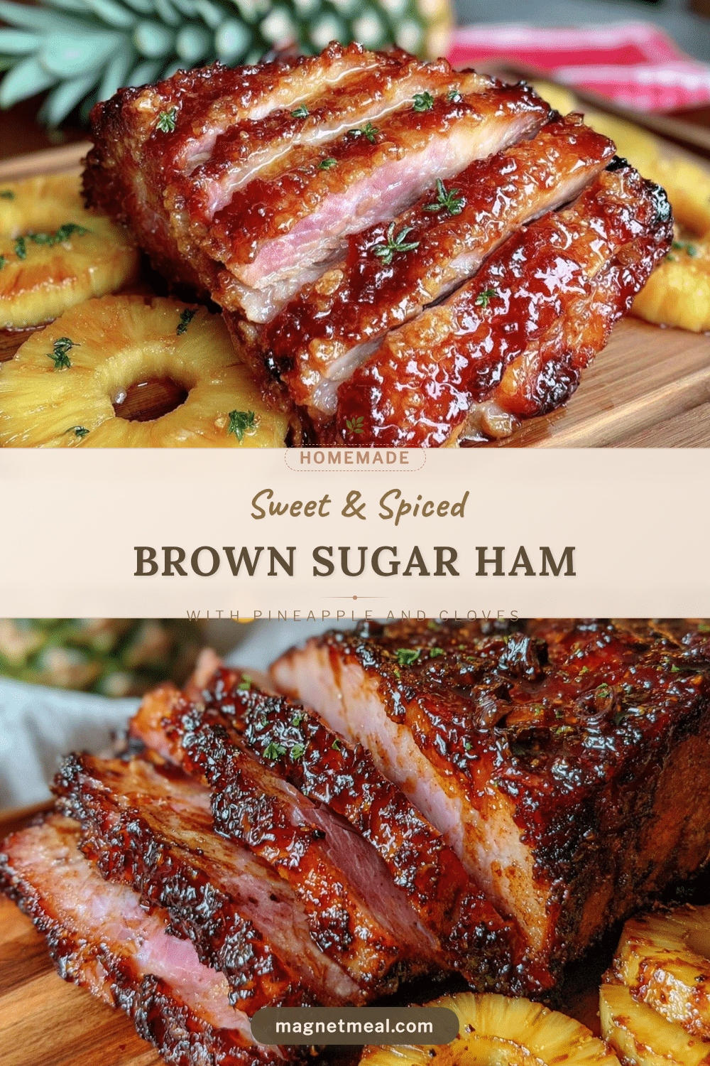 brown sugar glazed ham recipe