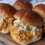 buffalo chicken sliders - featured image