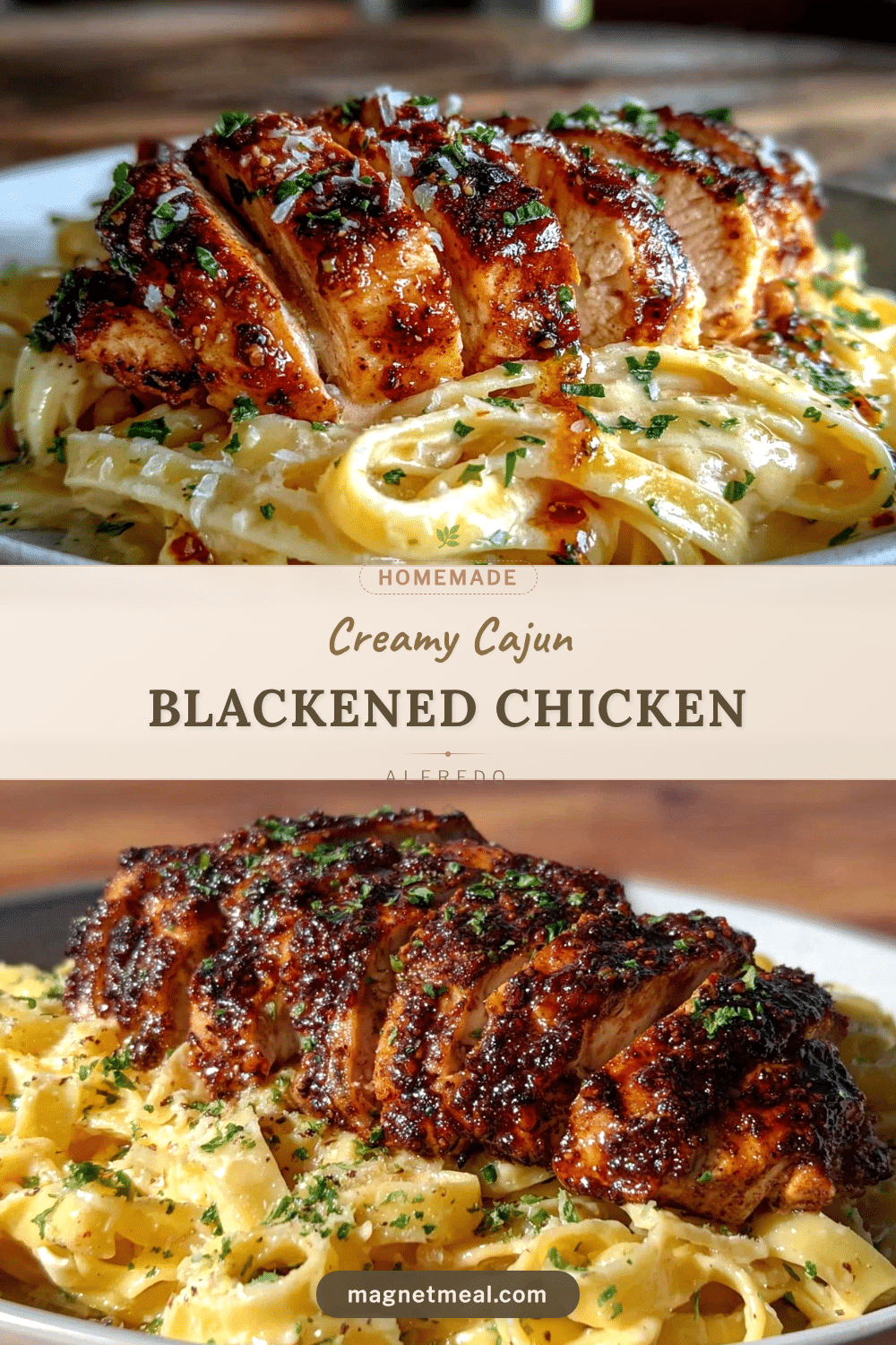 Cajun Chicken Alfredo recipe