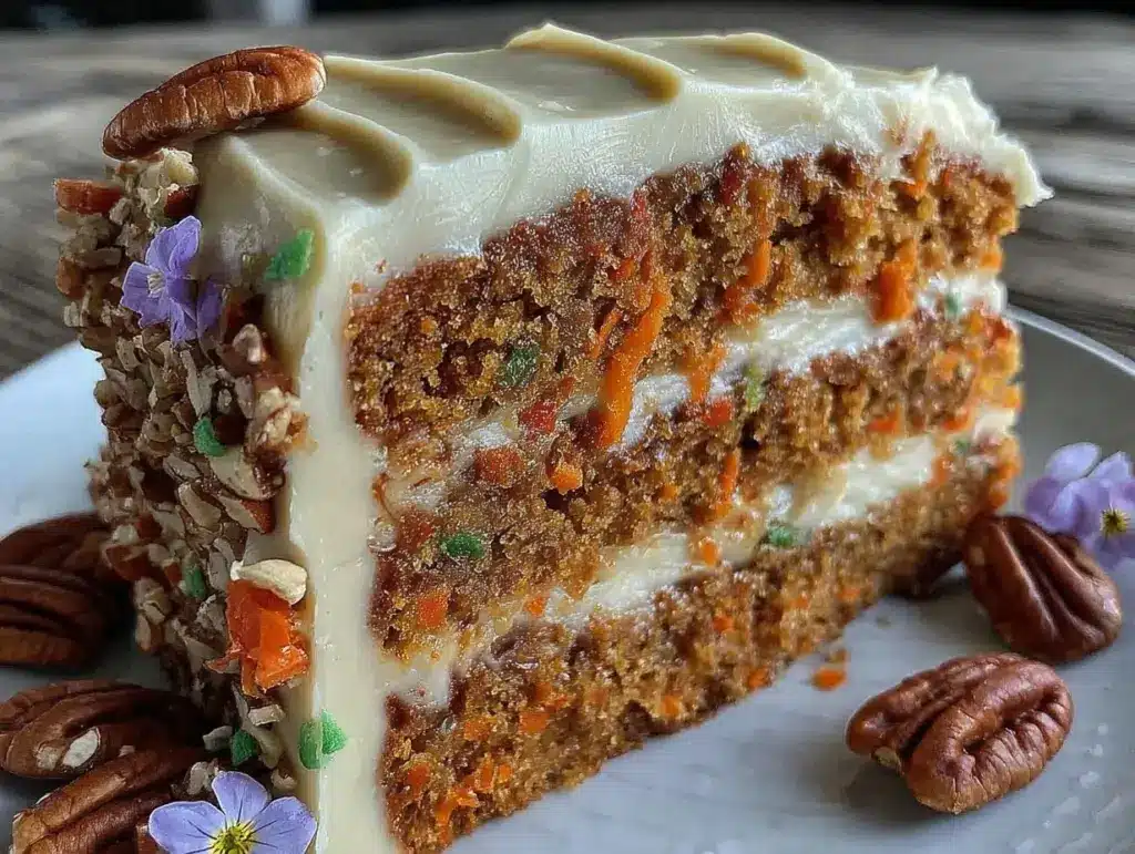carrot cake cheesecake - featured image