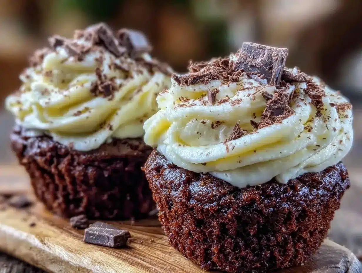 chocolate guinness cupcakes preparation steps