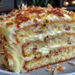 coconut layer cake - featured image