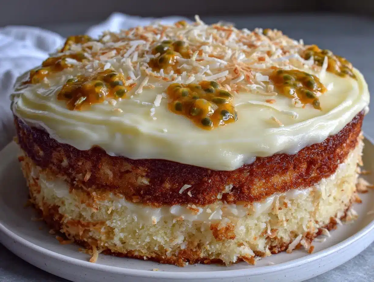 coconut layer cake preparation steps