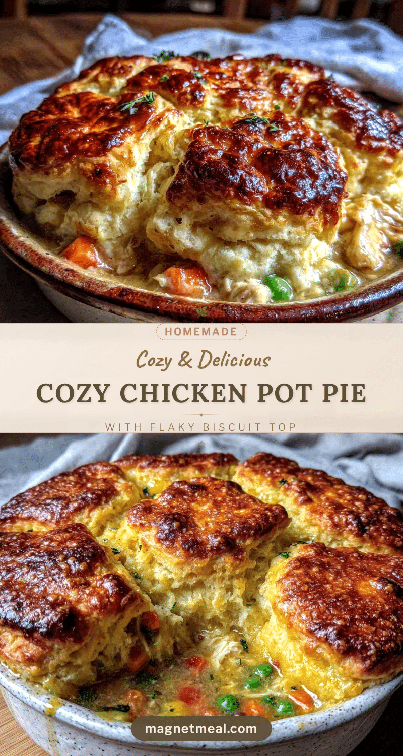 cozy weeknight chicken pot pie recipe