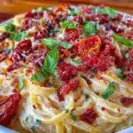 creamy baked feta pasta - featured image