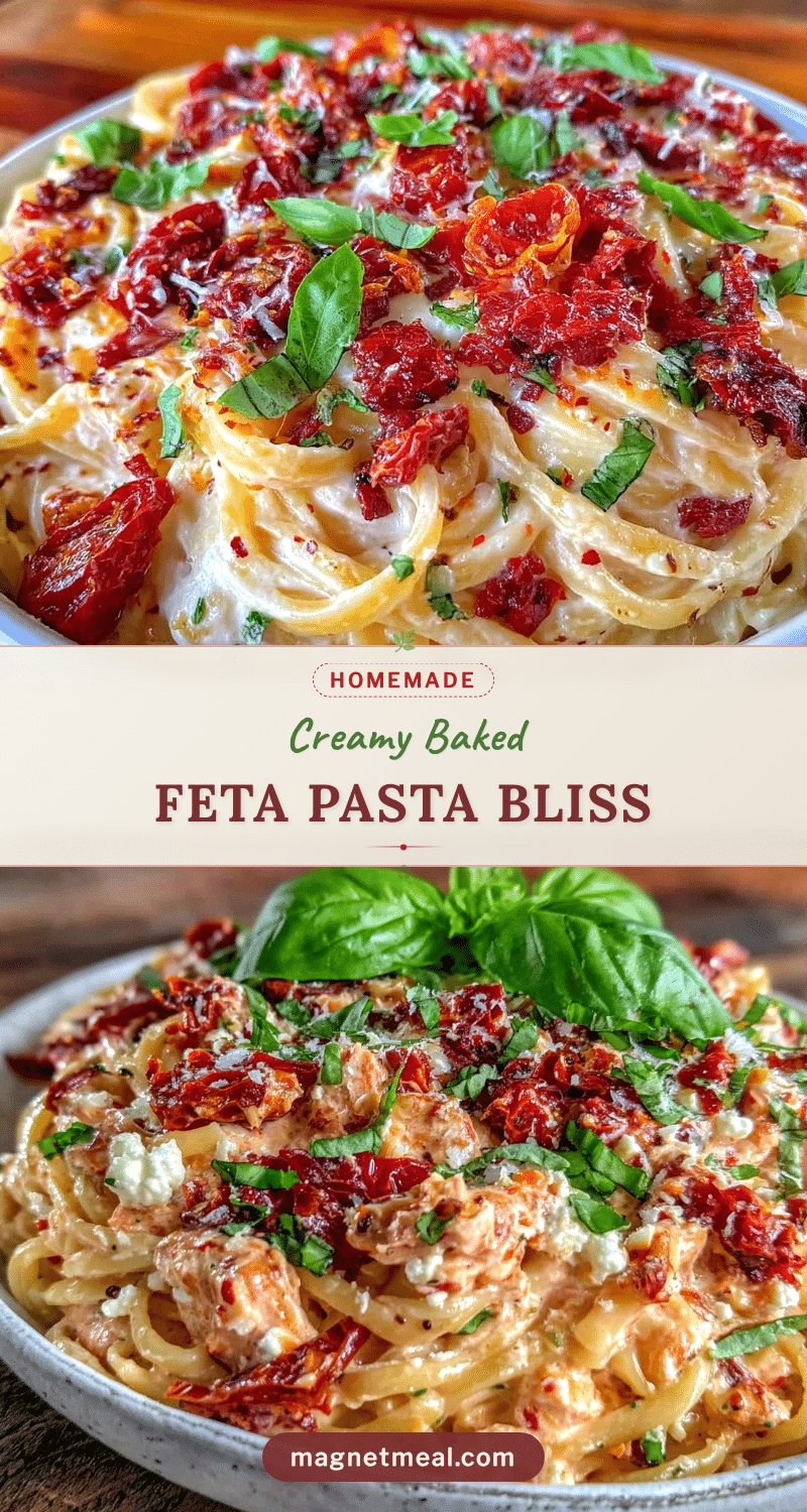 creamy baked feta pasta recipe
