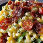 creamy BLT pasta salad - featured image