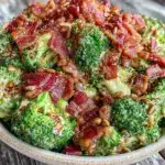 creamy broccoli salad - featured image