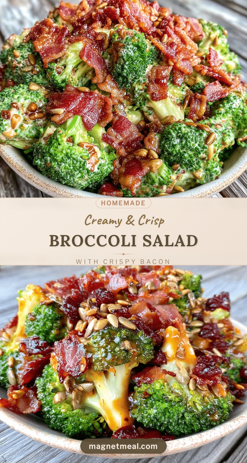 creamy broccoli salad recipe
