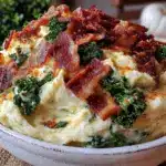 creamy colcannon mashed potatoes - featured image