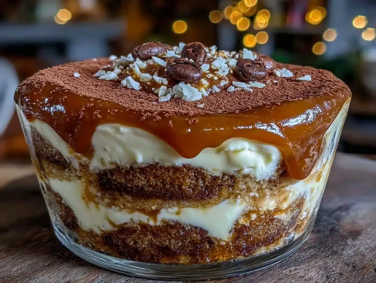 creamy cold brew tiramisu preparation steps