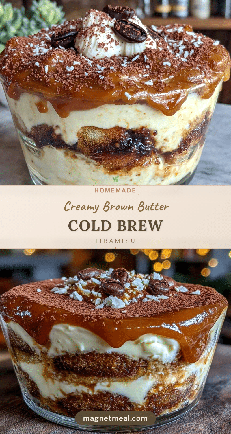 creamy cold brew tiramisu recipe