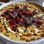 creamy leek and potato soup - featured image