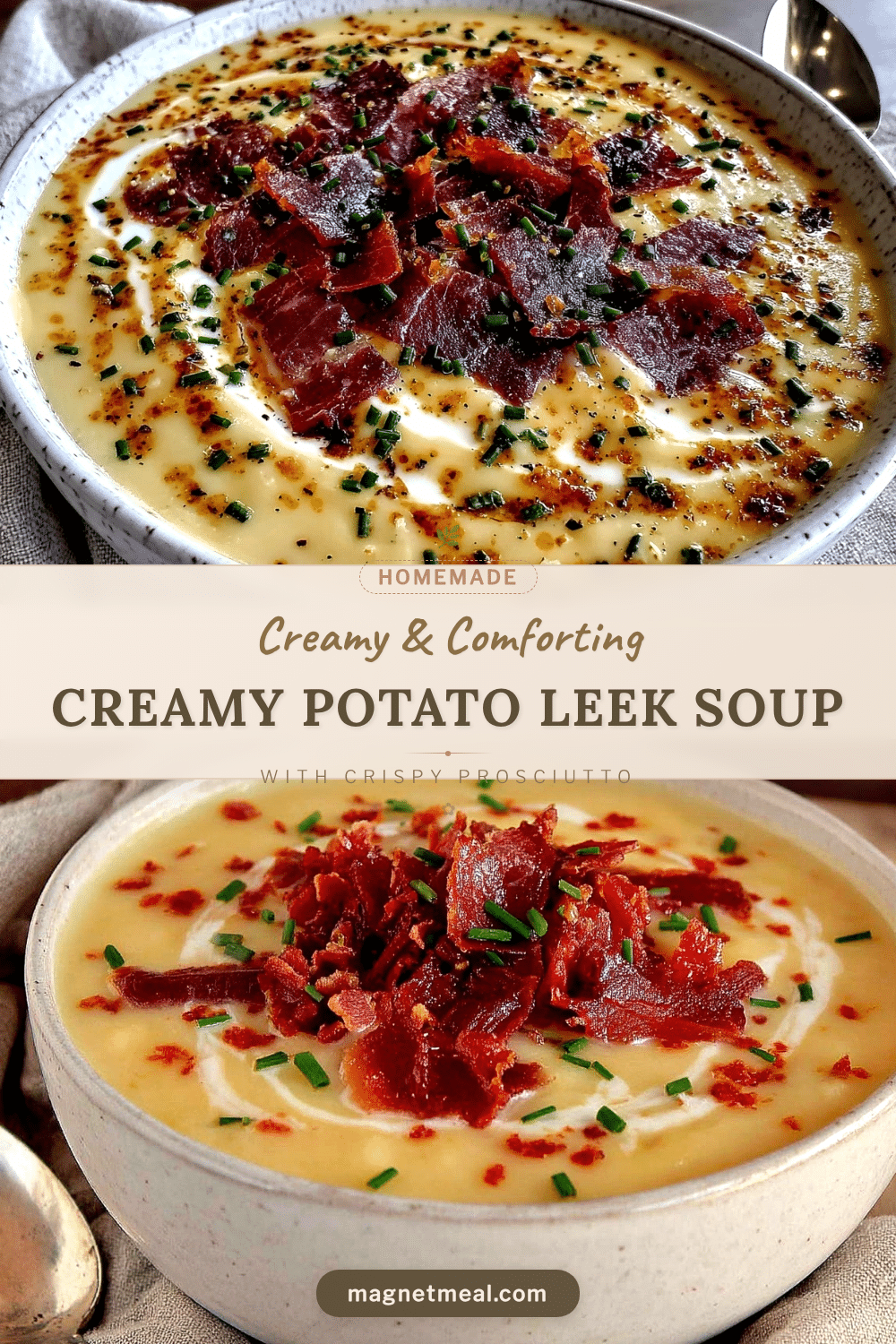 creamy leek and potato soup recipe