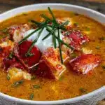 creamy lobster bisque - featured image