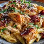 creamy marry me chicken pasta - featured image