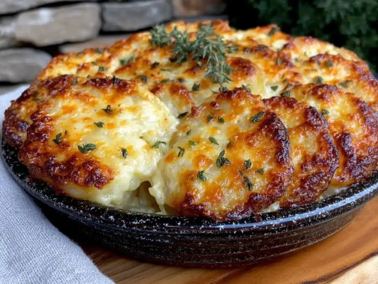 creamy scalloped potatoes preparation steps