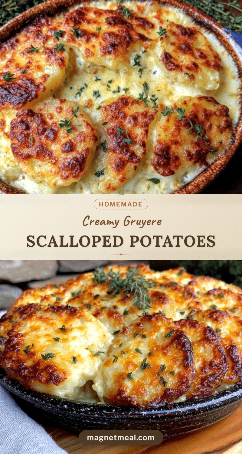 creamy scalloped potatoes recipe