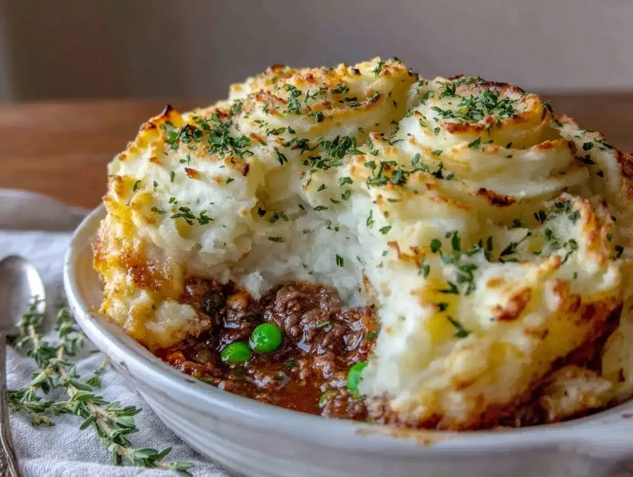 creamy shepherd’s pie preparation steps