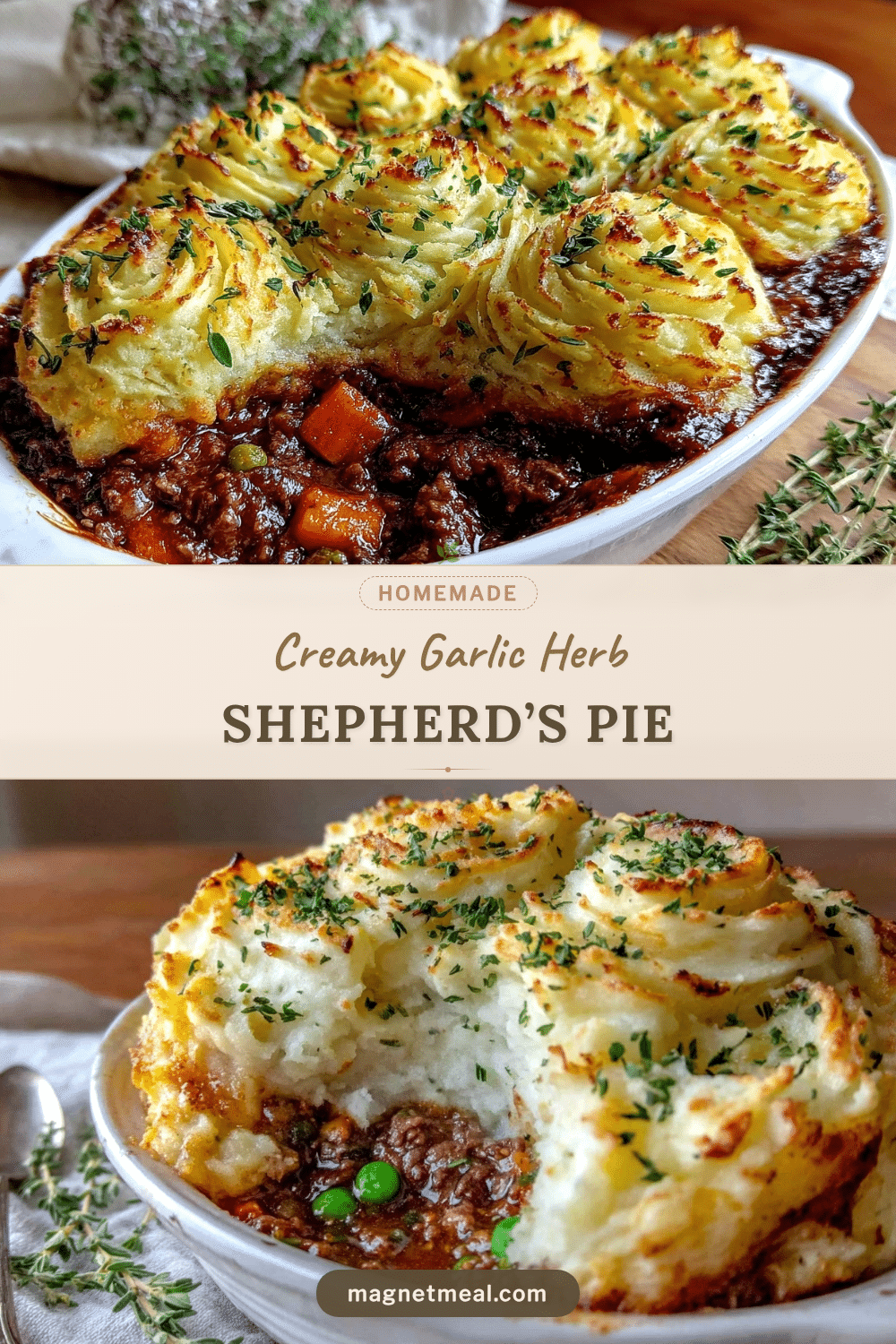 creamy shepherd’s pie recipe
