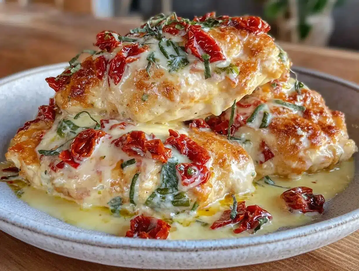 creamy slow cooker marry me chicken preparation steps