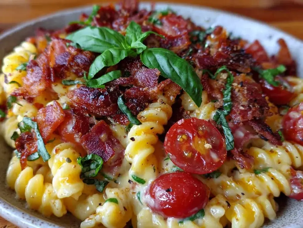 Creamy Summer BLT Pasta Salad - featured image