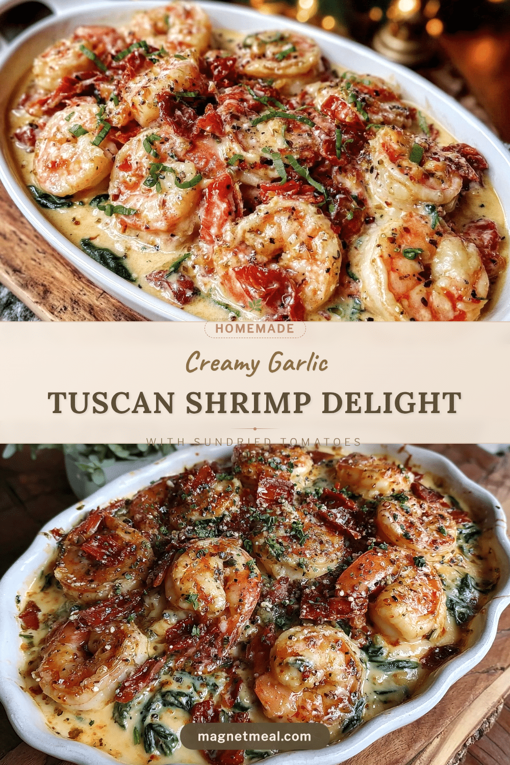 creamy tuscan shrimp recipe