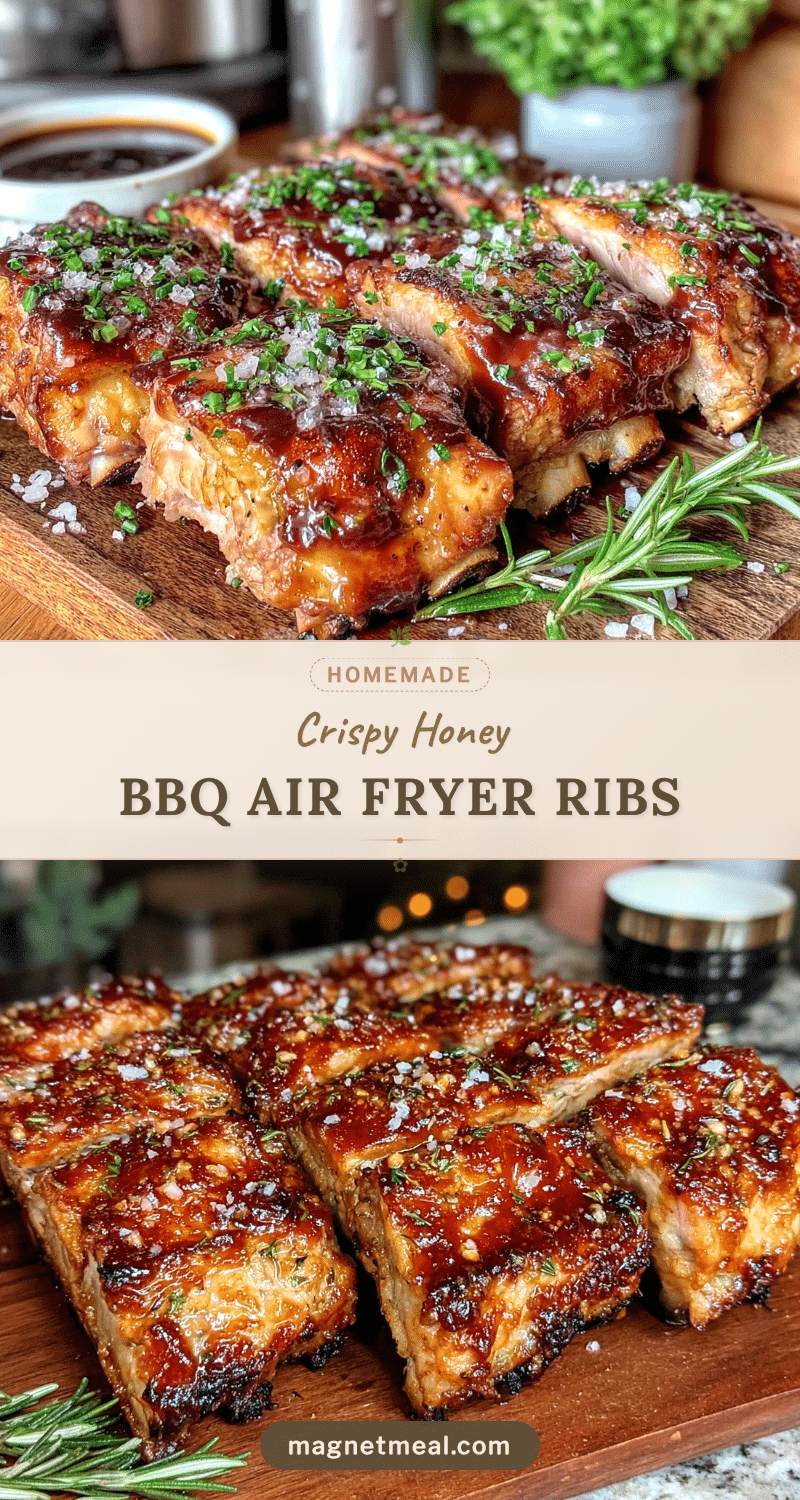 crispy air fryer baby back ribs recipe