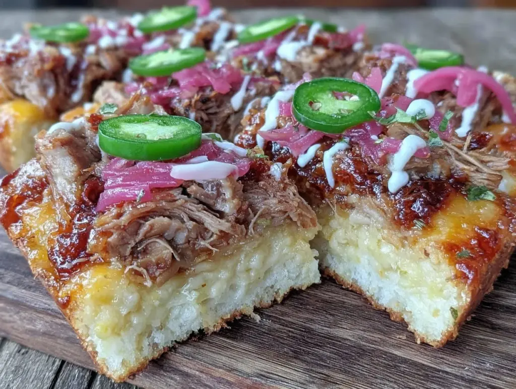 crispy carnitas flatbread - featured image
