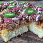 crispy carnitas flatbread - featured image