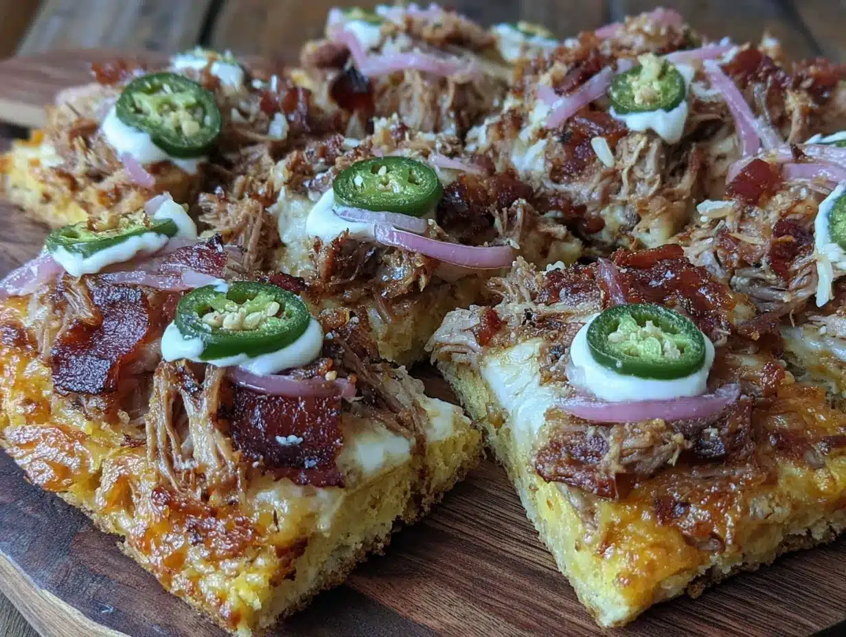 crispy carnitas flatbread preparation steps
