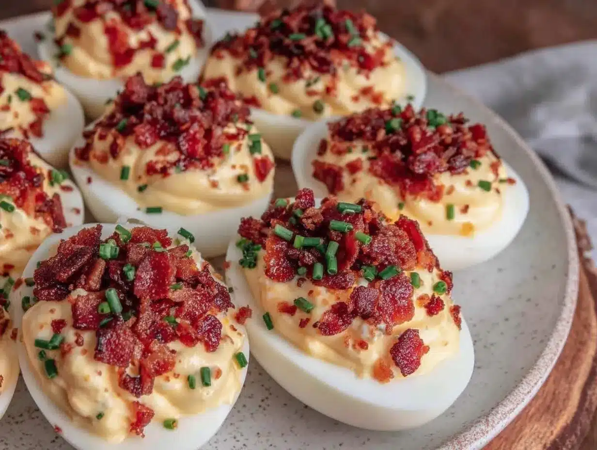 crispy deviled eggs recipe preparation steps