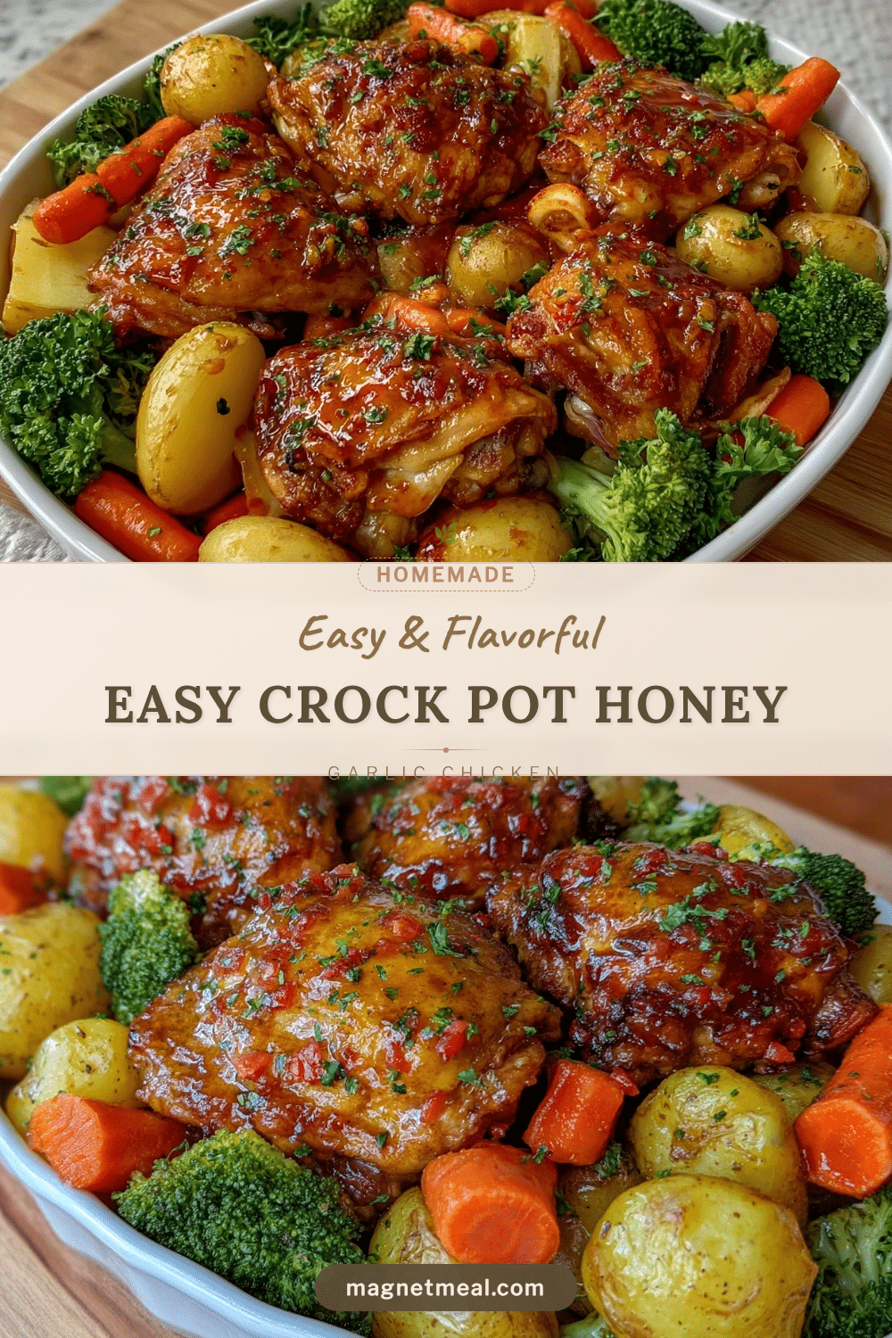 crock pot honey garlic chicken recipe