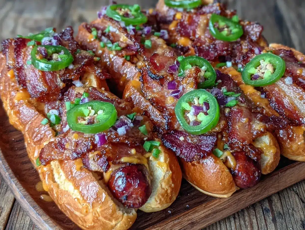 firecracker hot dogs preparation steps
