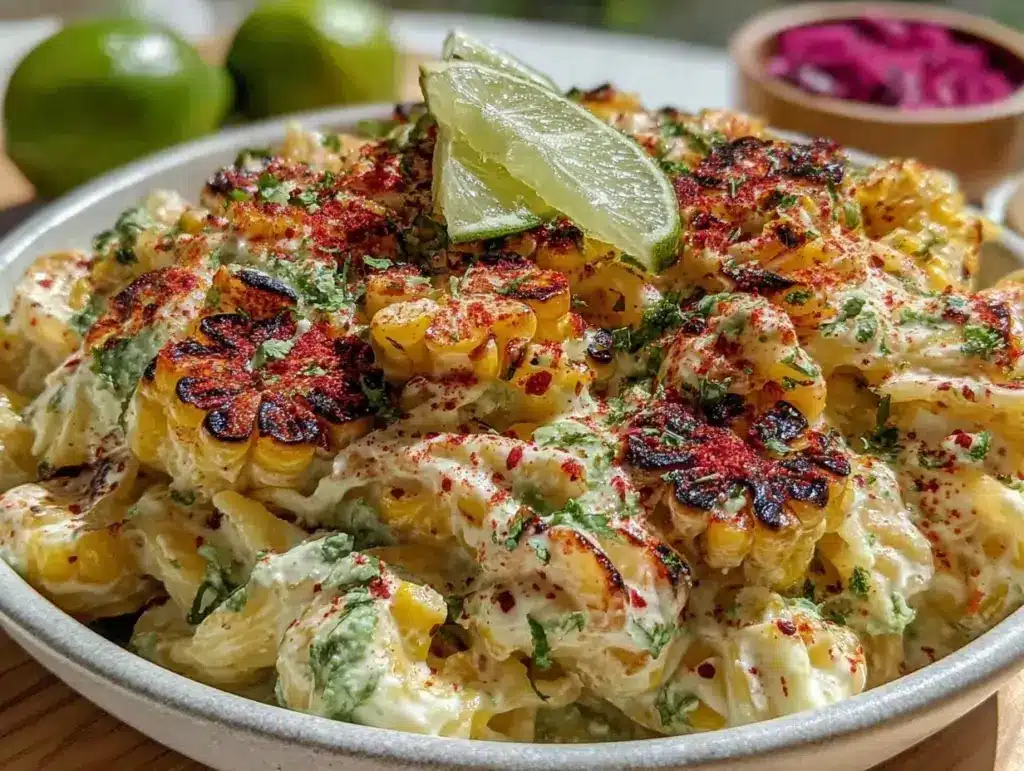Fresh Elote Pasta Salad - featured image