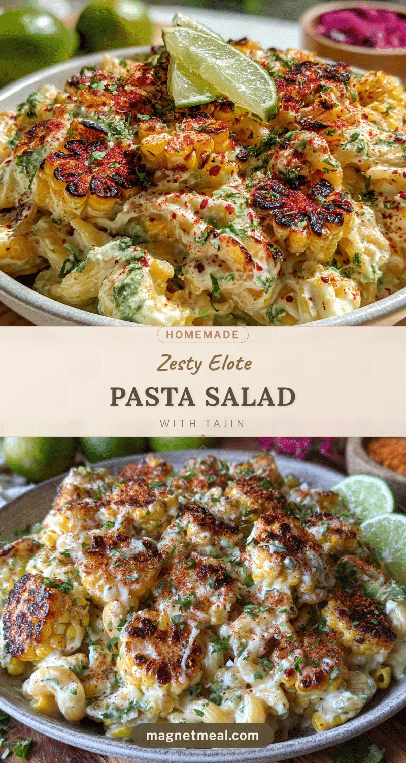 Fresh Elote Pasta Salad recipe