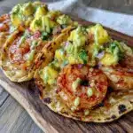 fresh grilled shrimp tacos - featured image