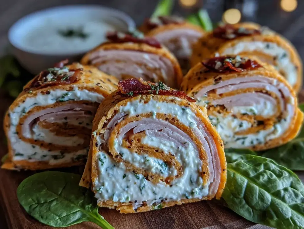 Fresh Pin Wheel Sandwiches - featured image