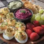 fresh spring charcuterie board - featured image