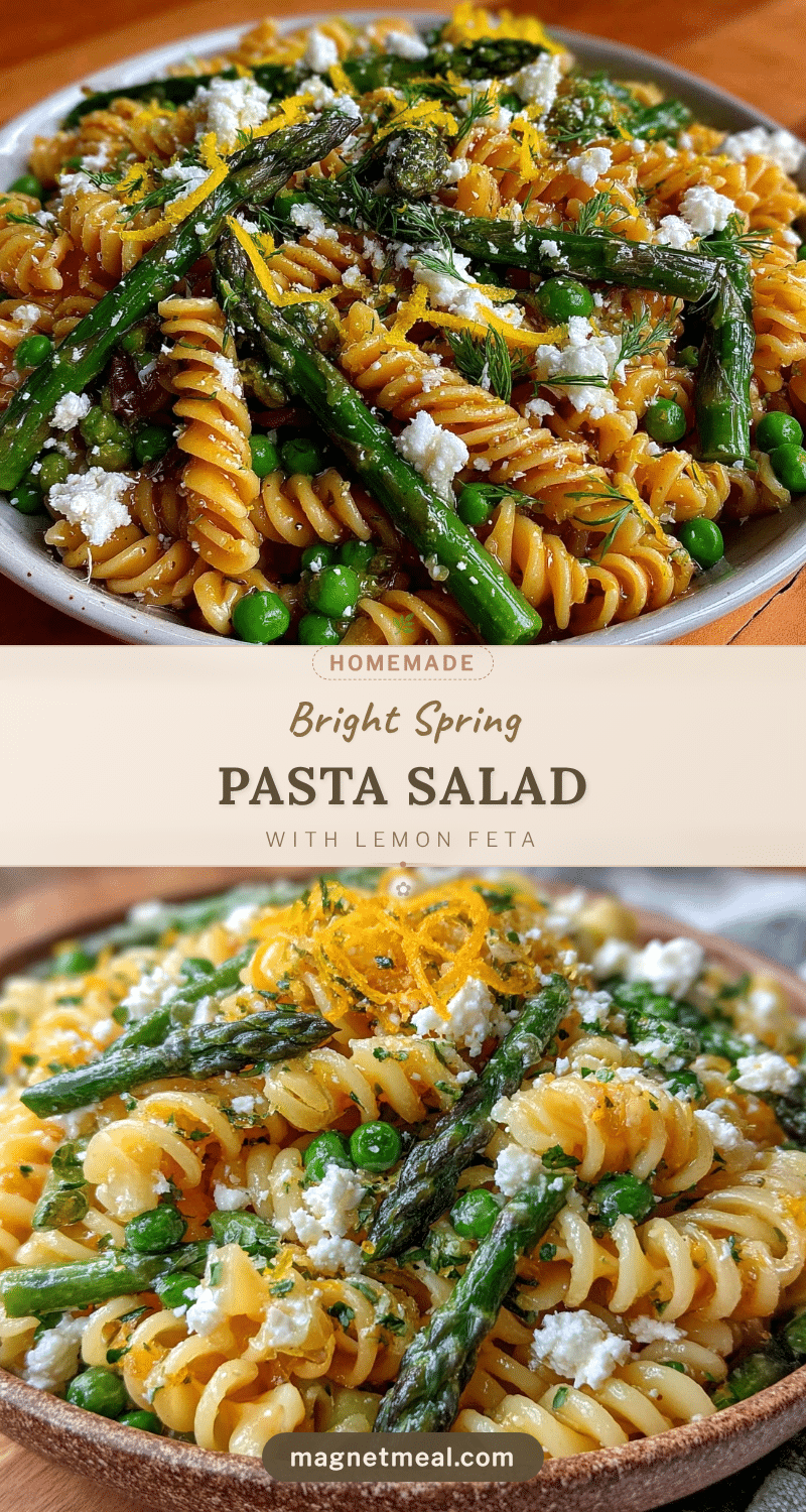 fresh spring pasta salad recipe