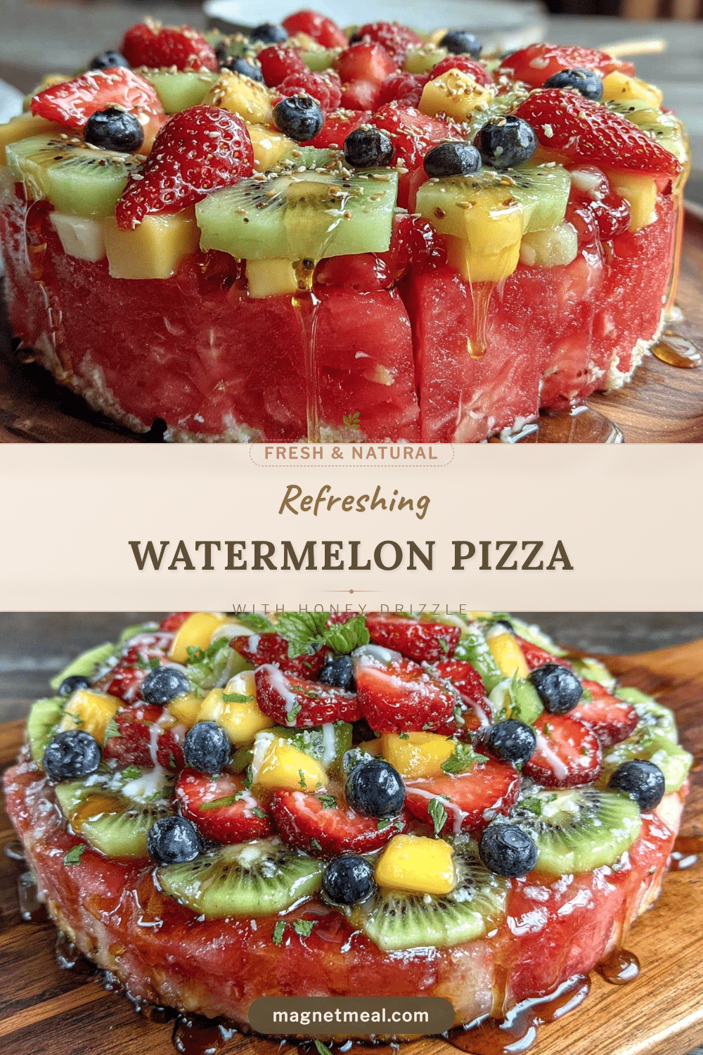 fresh watermelon pizza recipe recipe
