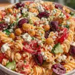 Greek pasta salad - featured image
