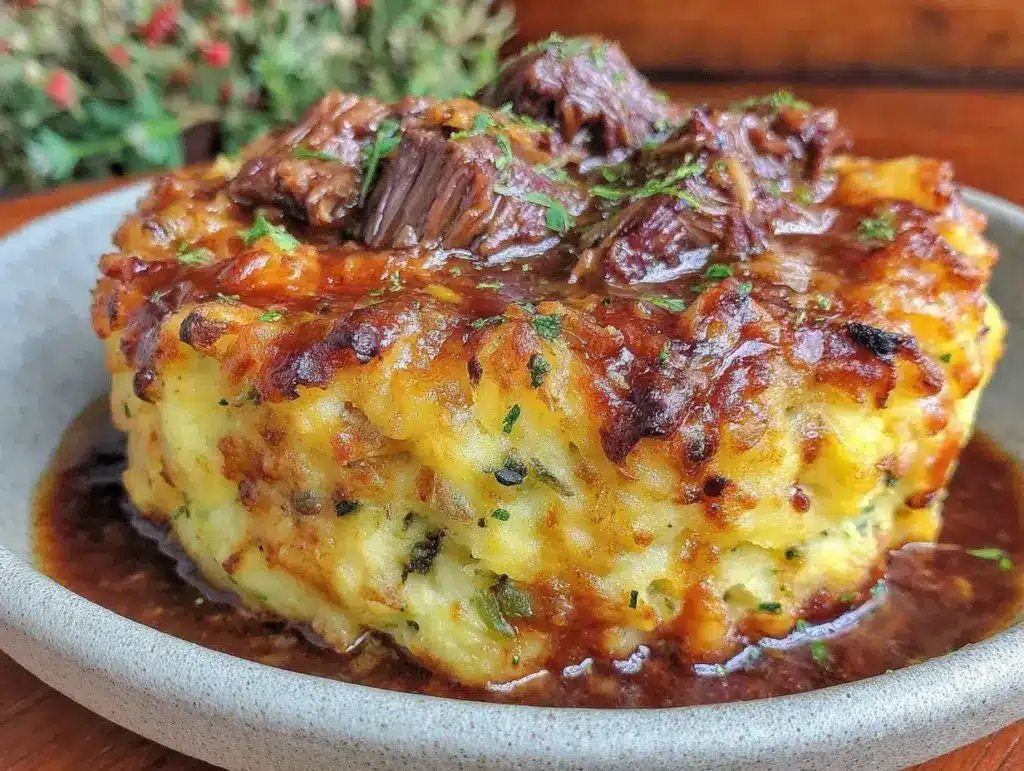 Guinness Braised Beef Short Rib Shepherds Pie - featured image