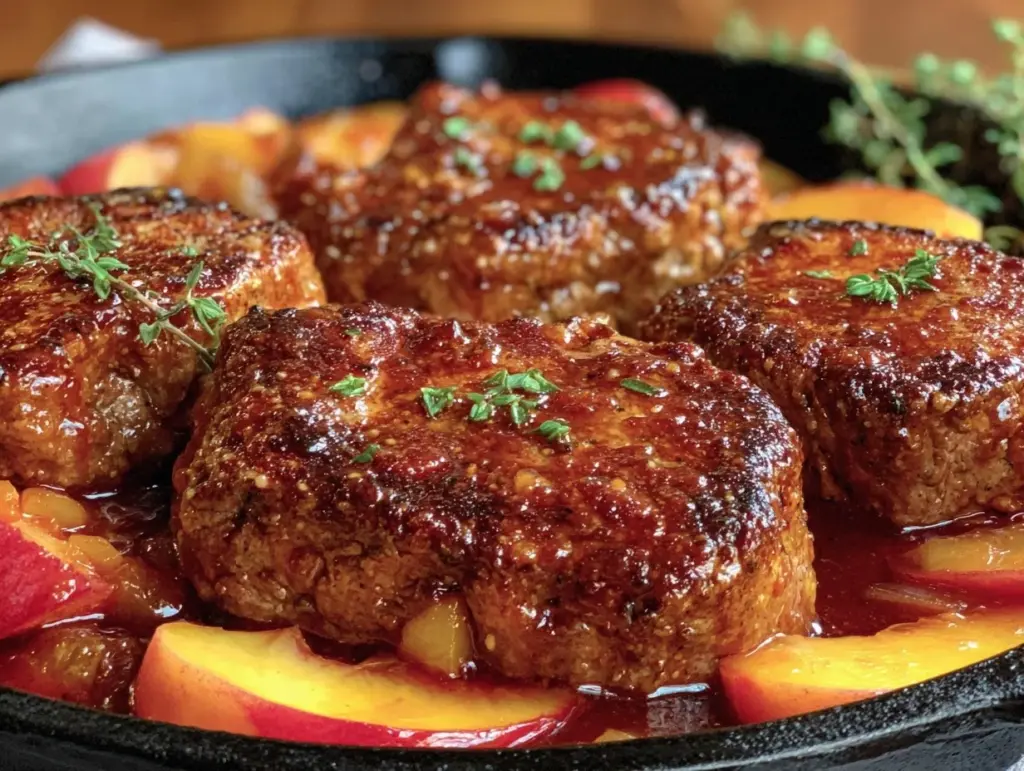 honey garlic pork tenderloin - featured image