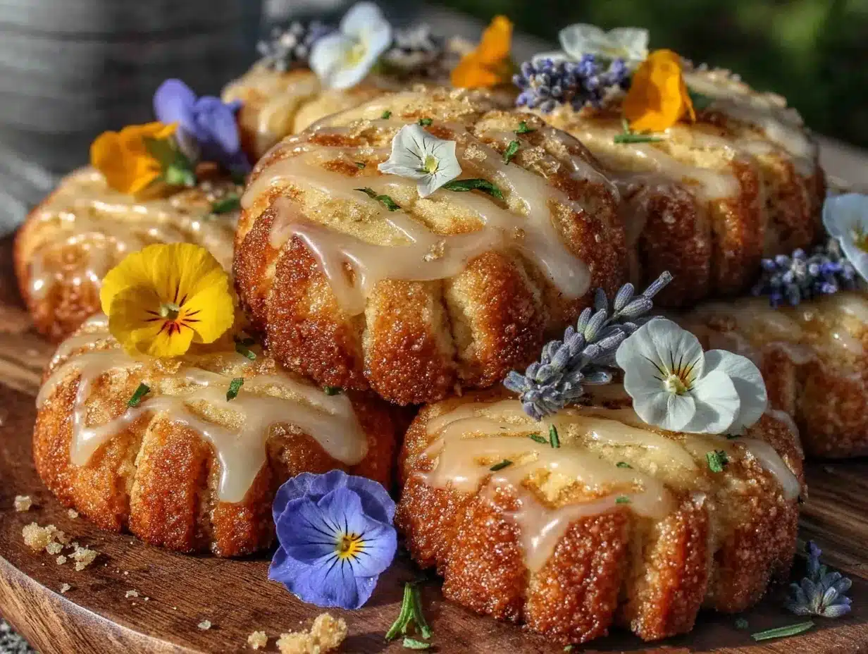 honey lavender shortbread cookies preparation steps