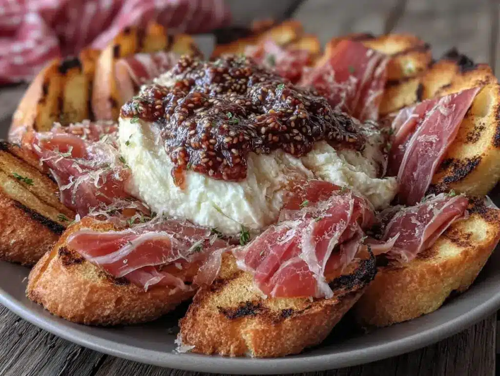 honey truffle burrata - featured image