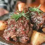 instant pot guinness lamb shanks - featured image