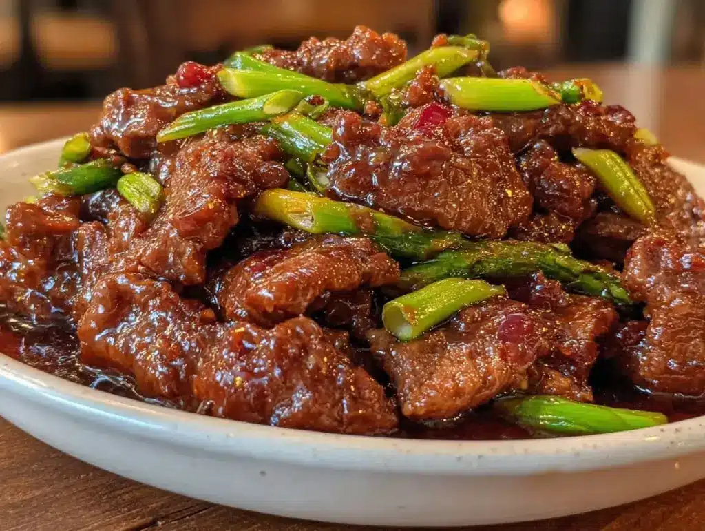 instant pot mongolian beef - featured image