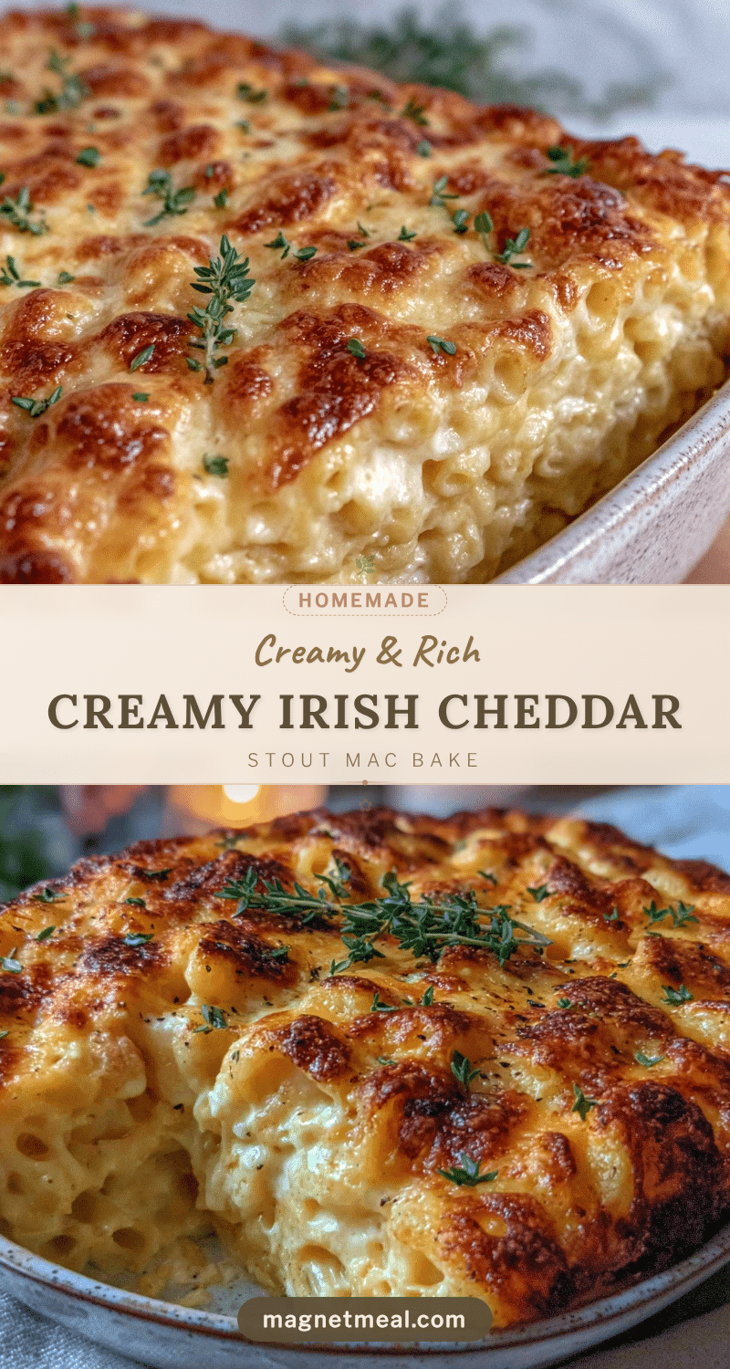 Irish cheddar macaroni cheese bake recipe
